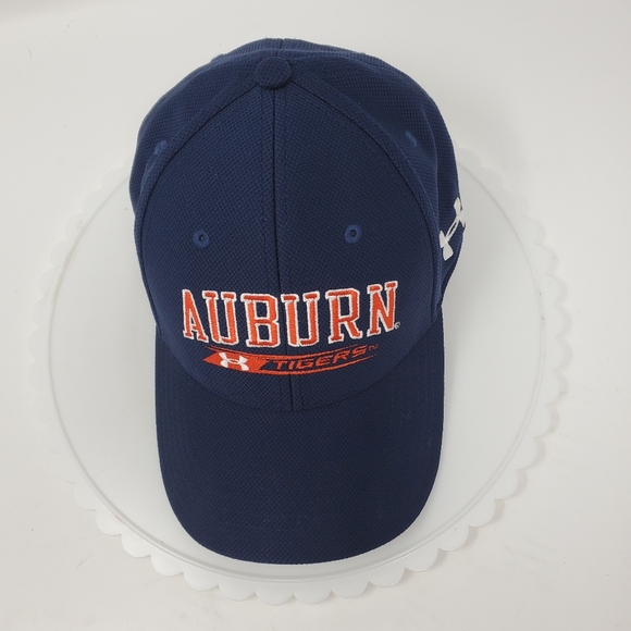 Under Armour Auburn Tigers Fitted Baseball Cap Hat Size Small / Medium EUC - Picture 5 of 8